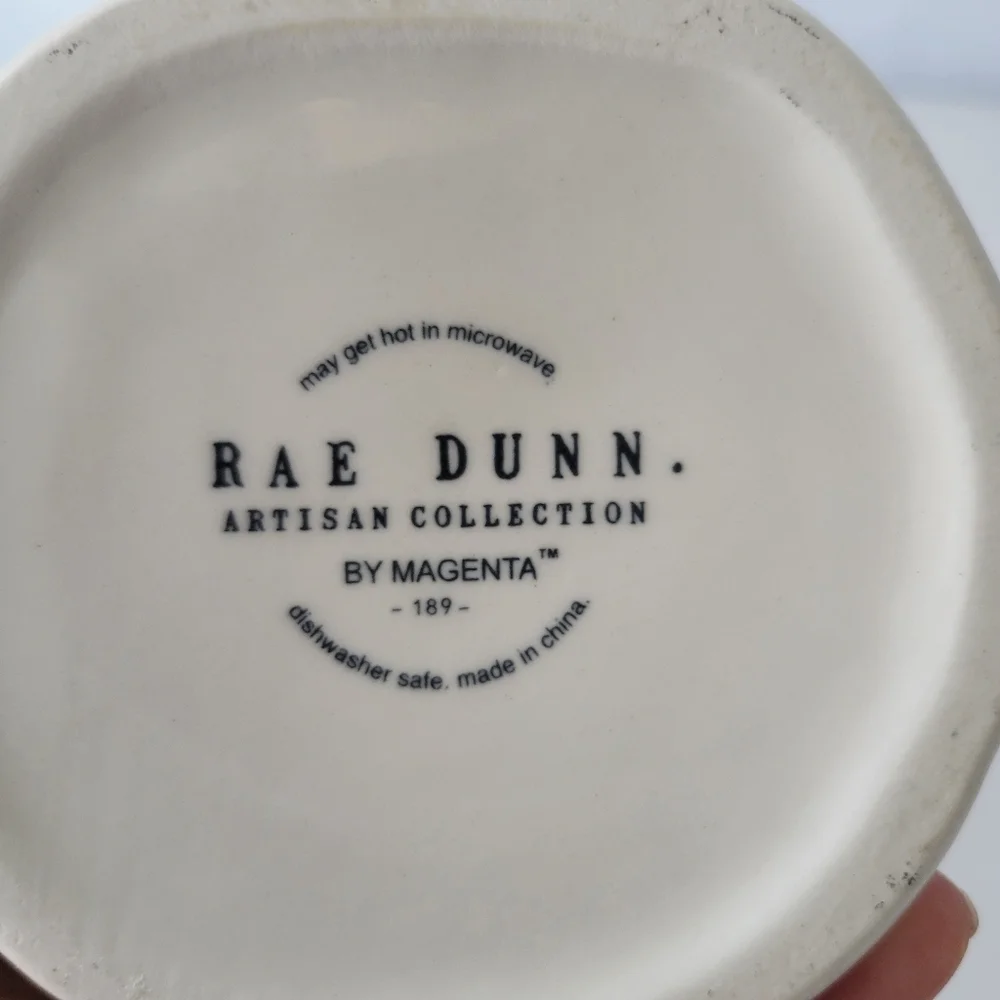 RAE DUNN WHITE 
